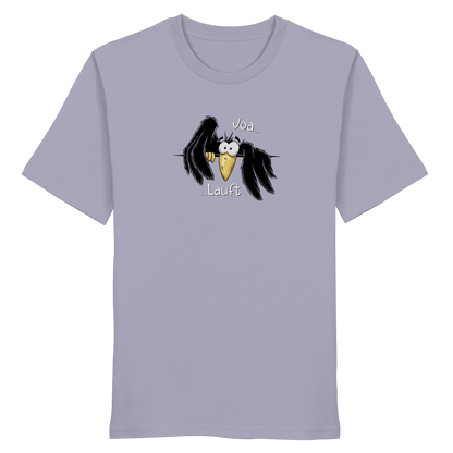 Joa Läuft Krähe gechillter Rabe - Organic Shirt