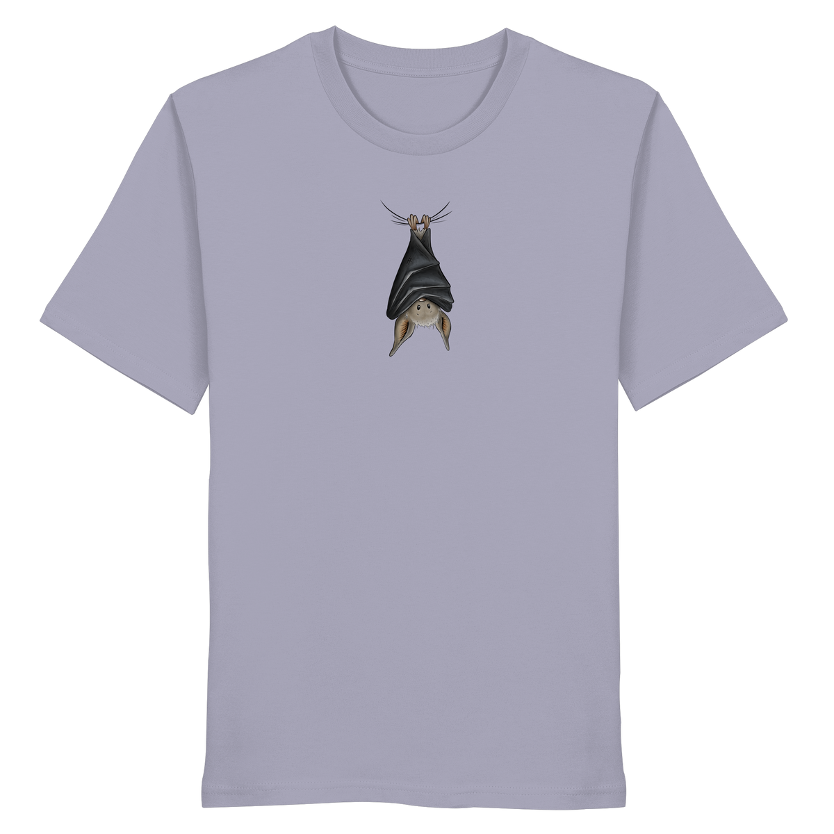 Lustig chillende Fledermaus - Organic Shirt