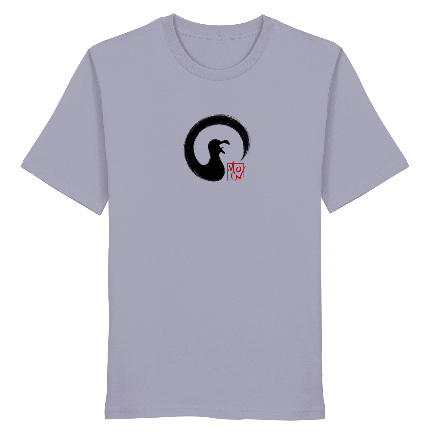 Moin kreischende japanische Enso Möwe - Organic Shirt