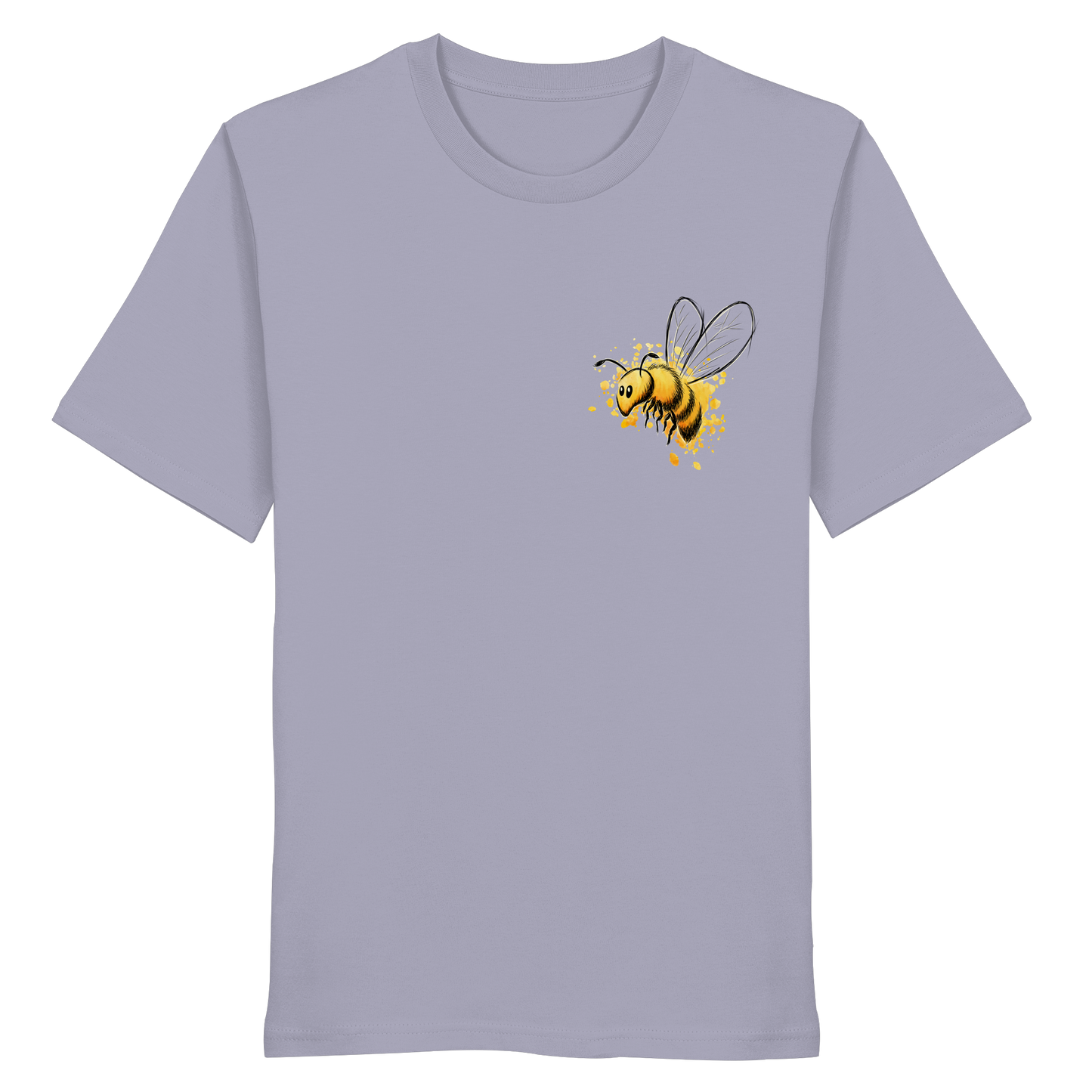 Lässige kleine Honig-Biene - Organic Shirt