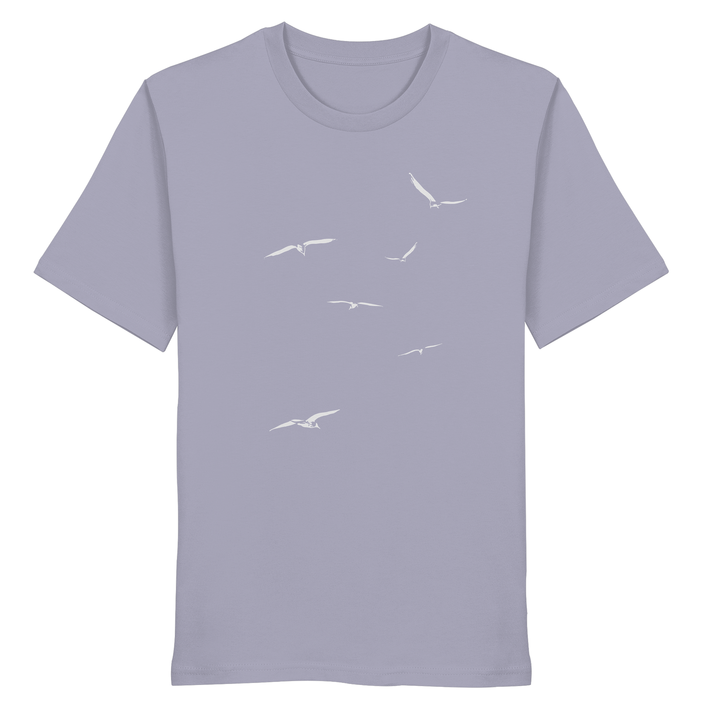 Vogelschwarm – Traum vom Fliegen - Organic Shirt