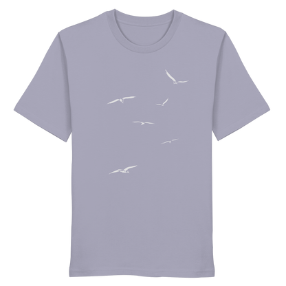 Vogelschwarm – Traum vom Fliegen - Organic Shirt