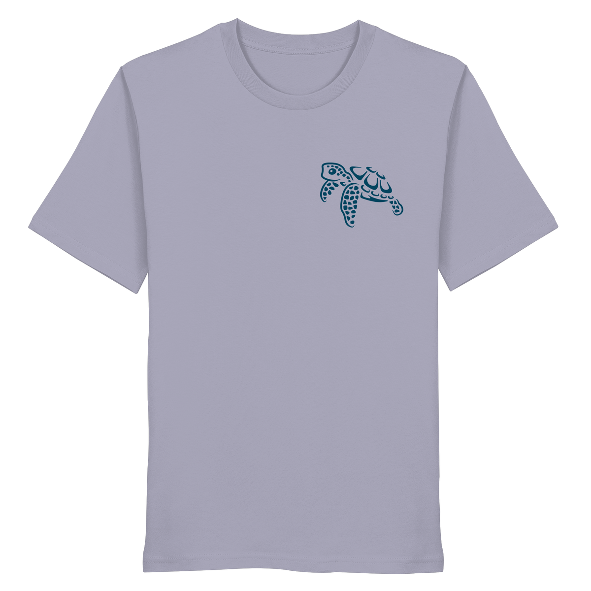 Lässig lustige Wasserschildkröte - Organic Shirt