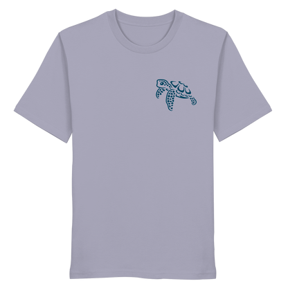 Lässig lustige Wasserschildkröte - Organic Shirt