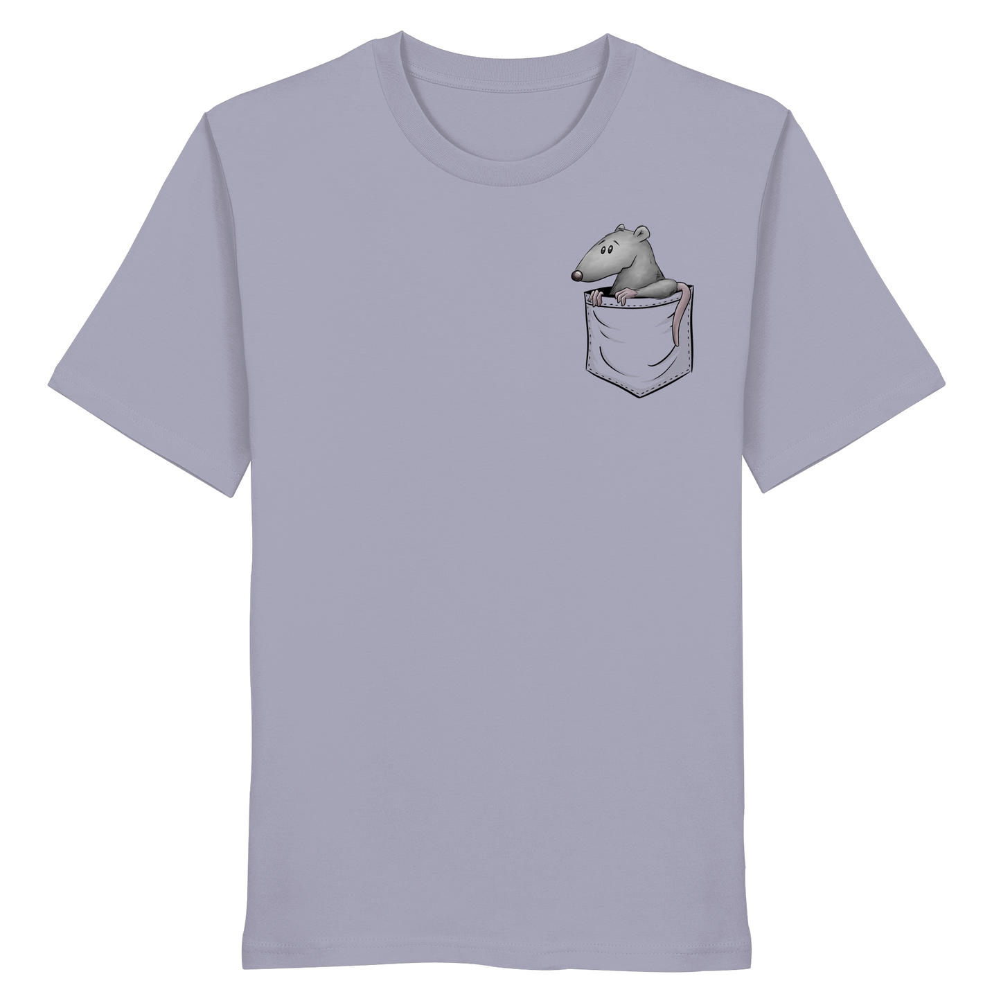 Kleine Ratte in der Tasche - Organic Shirt