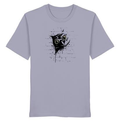 Lässige Street Art Eule - Organic Shirt