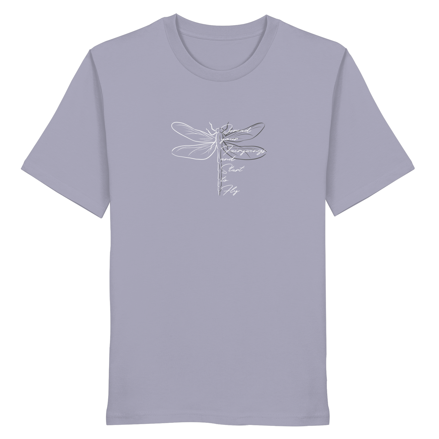 Breite die Flügel aus und flieg los | Libelle - Organic Shirt