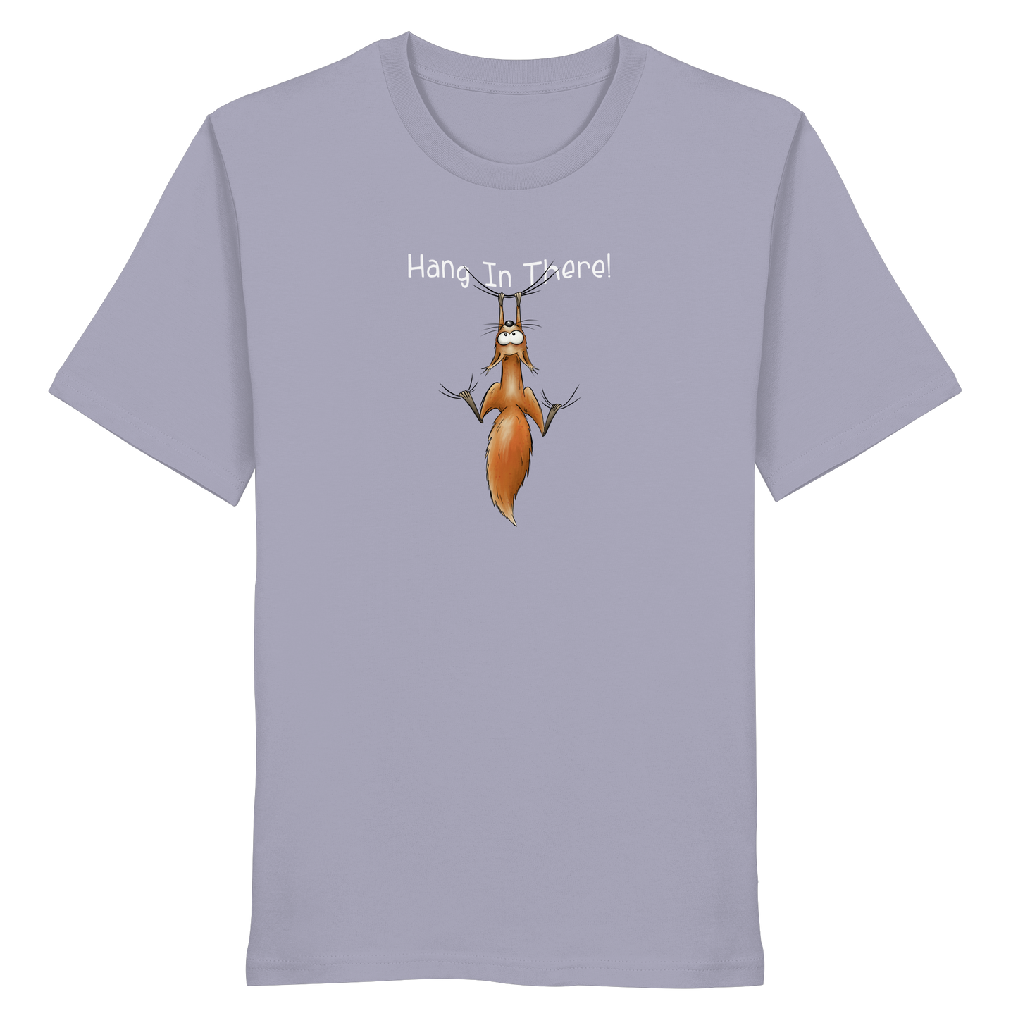 Hang In There | Lässiges Eichhörnchen - Organic Shirt