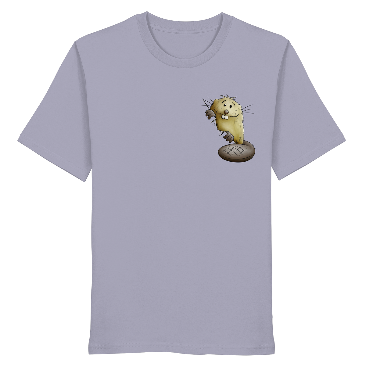 Lustiger frecher Biber - Organic Shirt