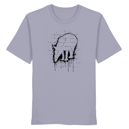 Urban Street Art Tapir Silhouette - Organic Shirt