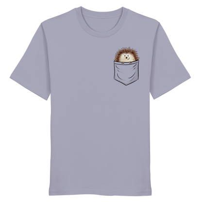 Lustiger Igel in Deiner Brust-Tasche - Organic Shirt