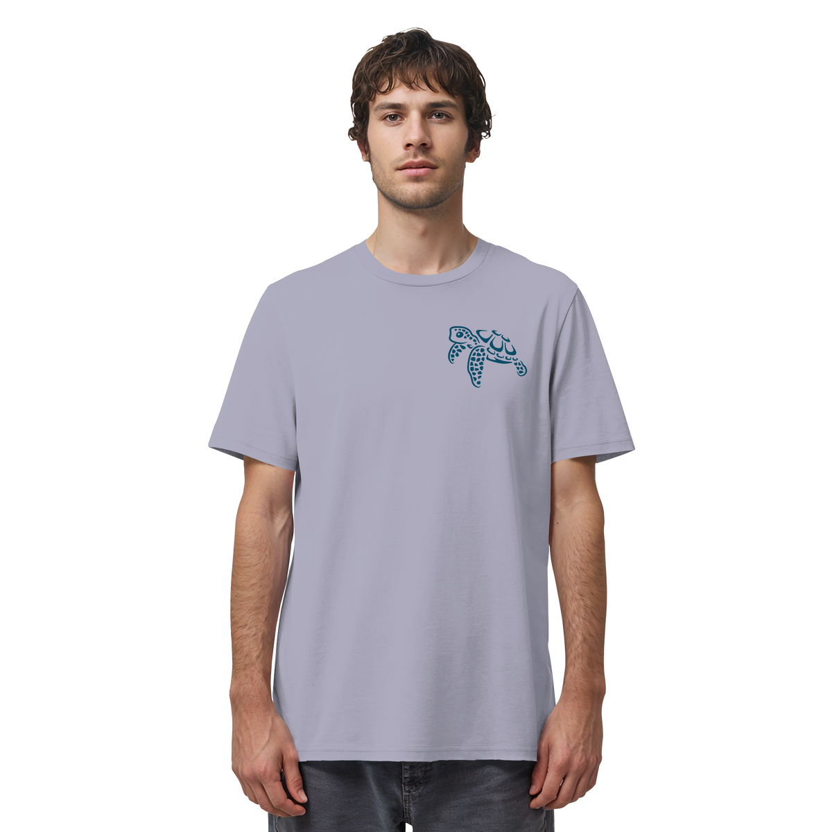 Lässig lustige Wasserschildkröte - Organic Shirt