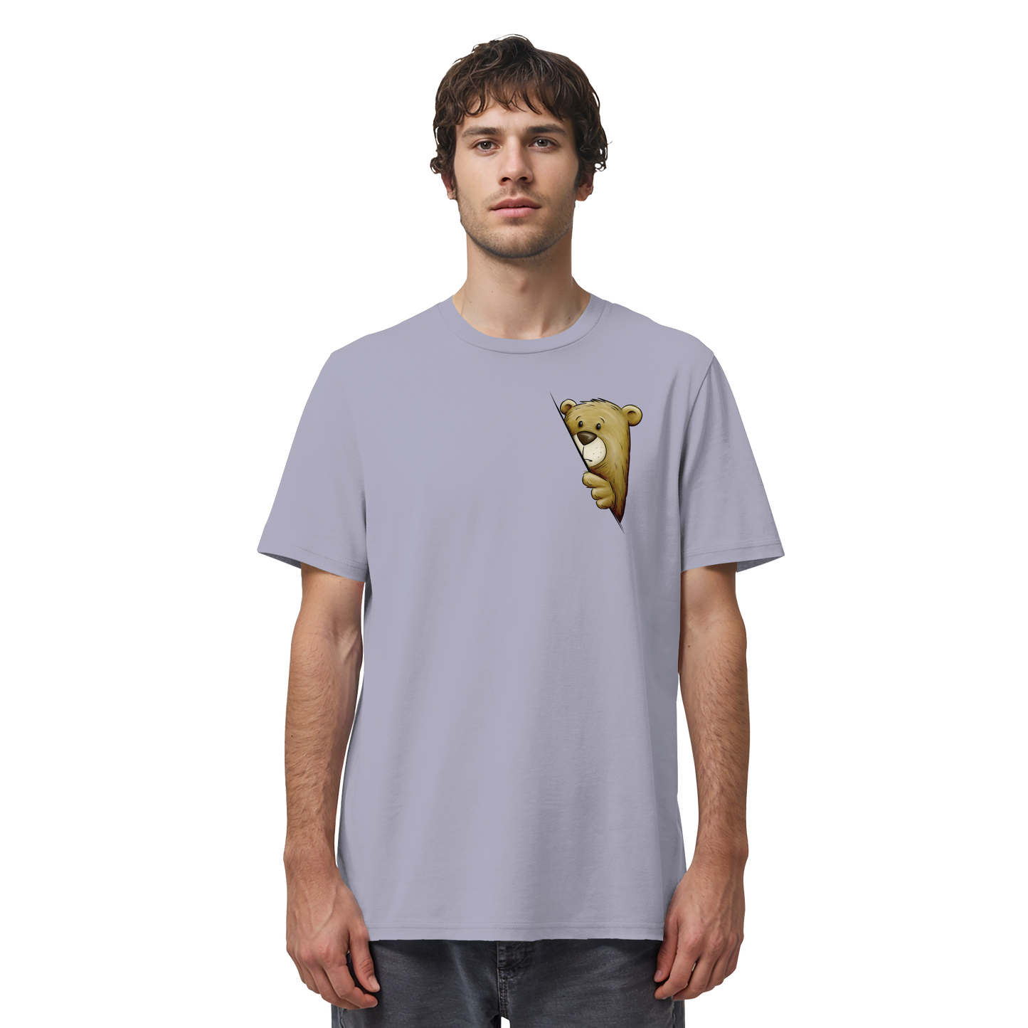 Funky Bär Illustration - Organic Shirt