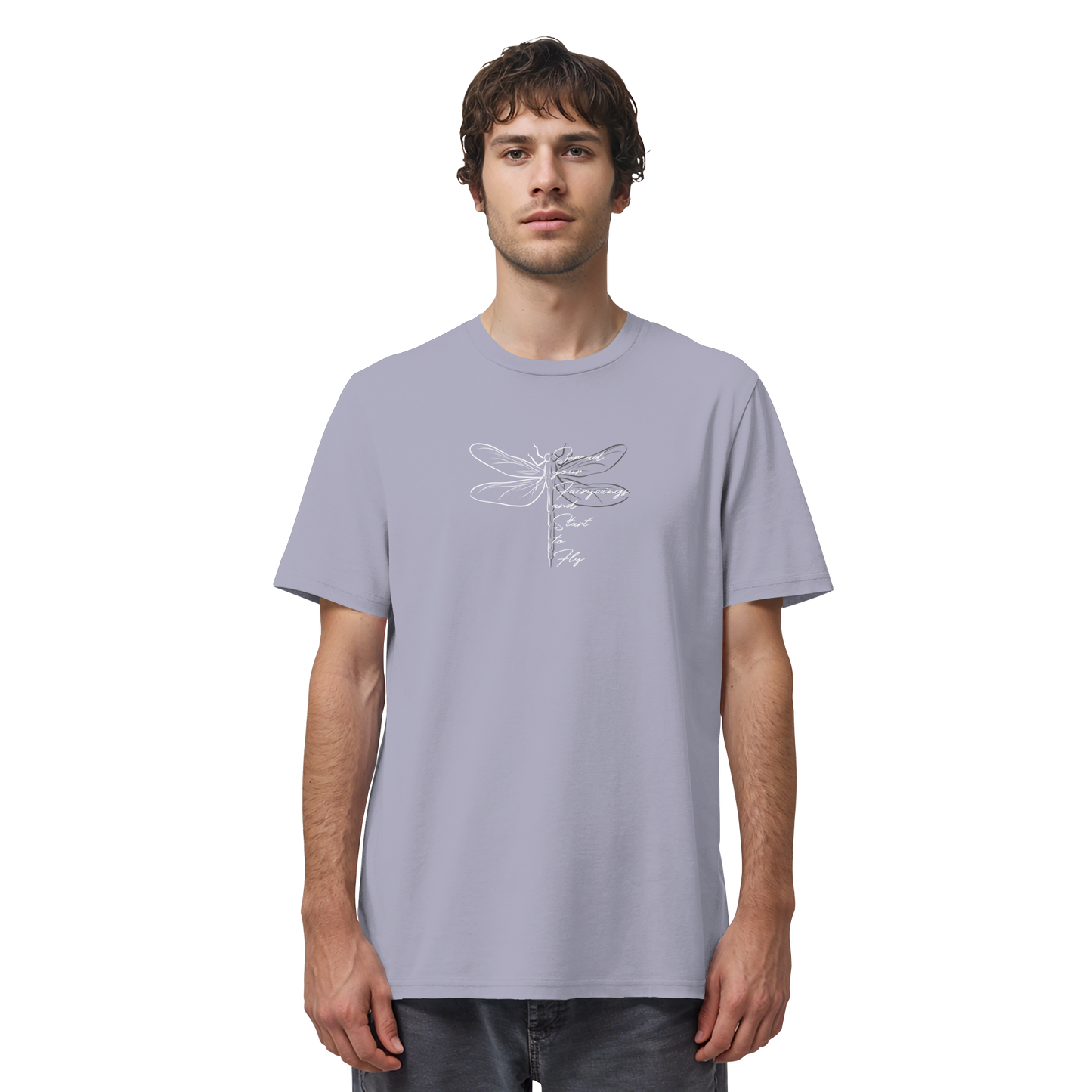 Breite die Flügel aus und flieg los | Libelle - Organic Shirt