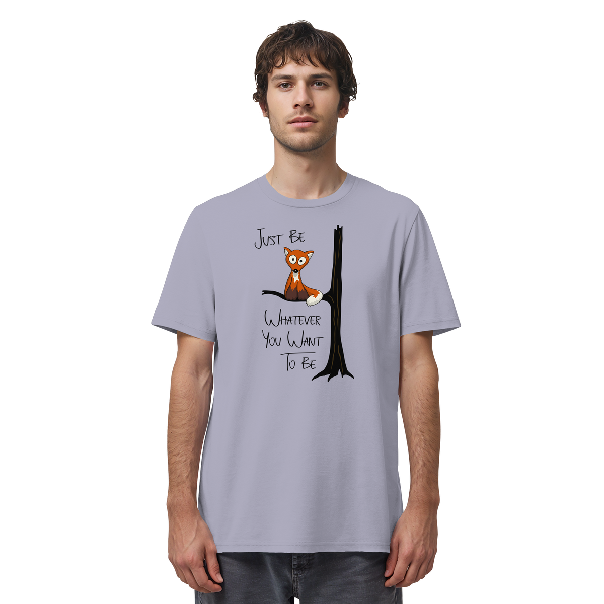 Just Be Whatever | Fuchs wie Eule - Organic Shirt