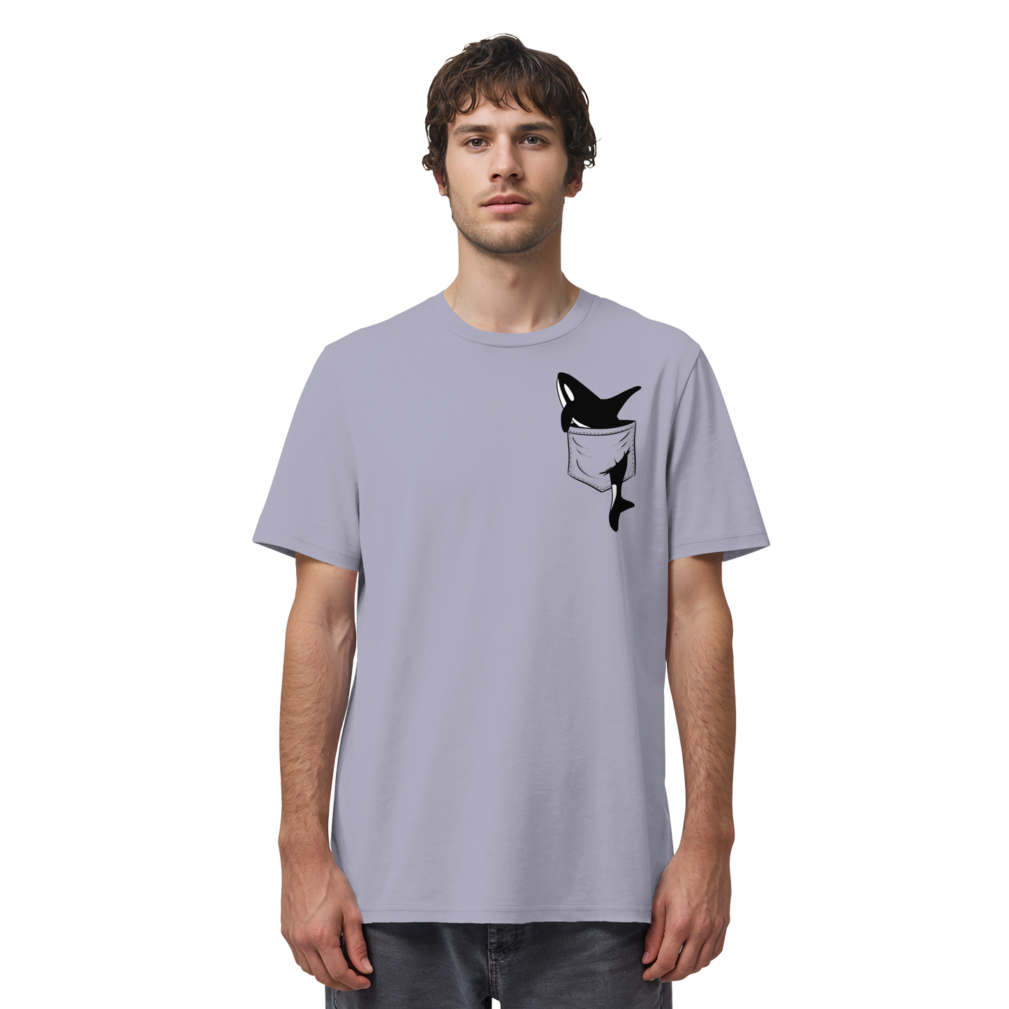 Orca In Deiner Tasche - Organic Shirt