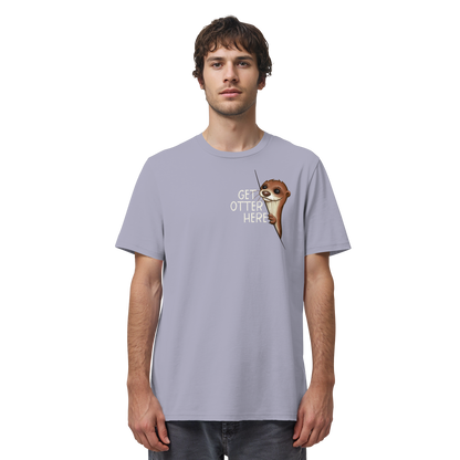 Get Otter Here | Lustiger Otter Kalauer - Organic Shirt