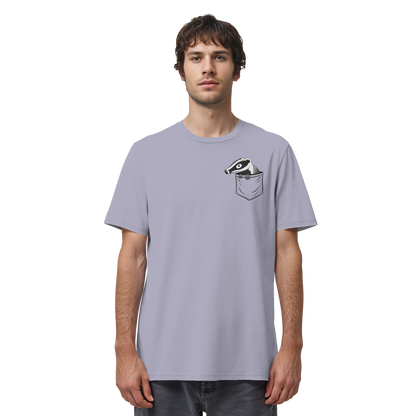 Lustig gemütlicher Dachs In der Tasche - Organic Shirt