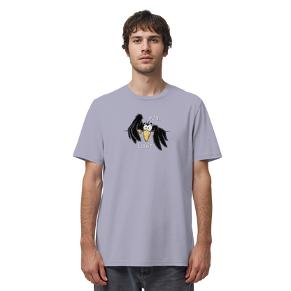 Joa Läuft Krähe gechillter Rabe - Organic Shirt