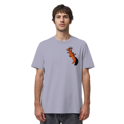 Süßes Eichhörnchen klettert - Organic Shirt