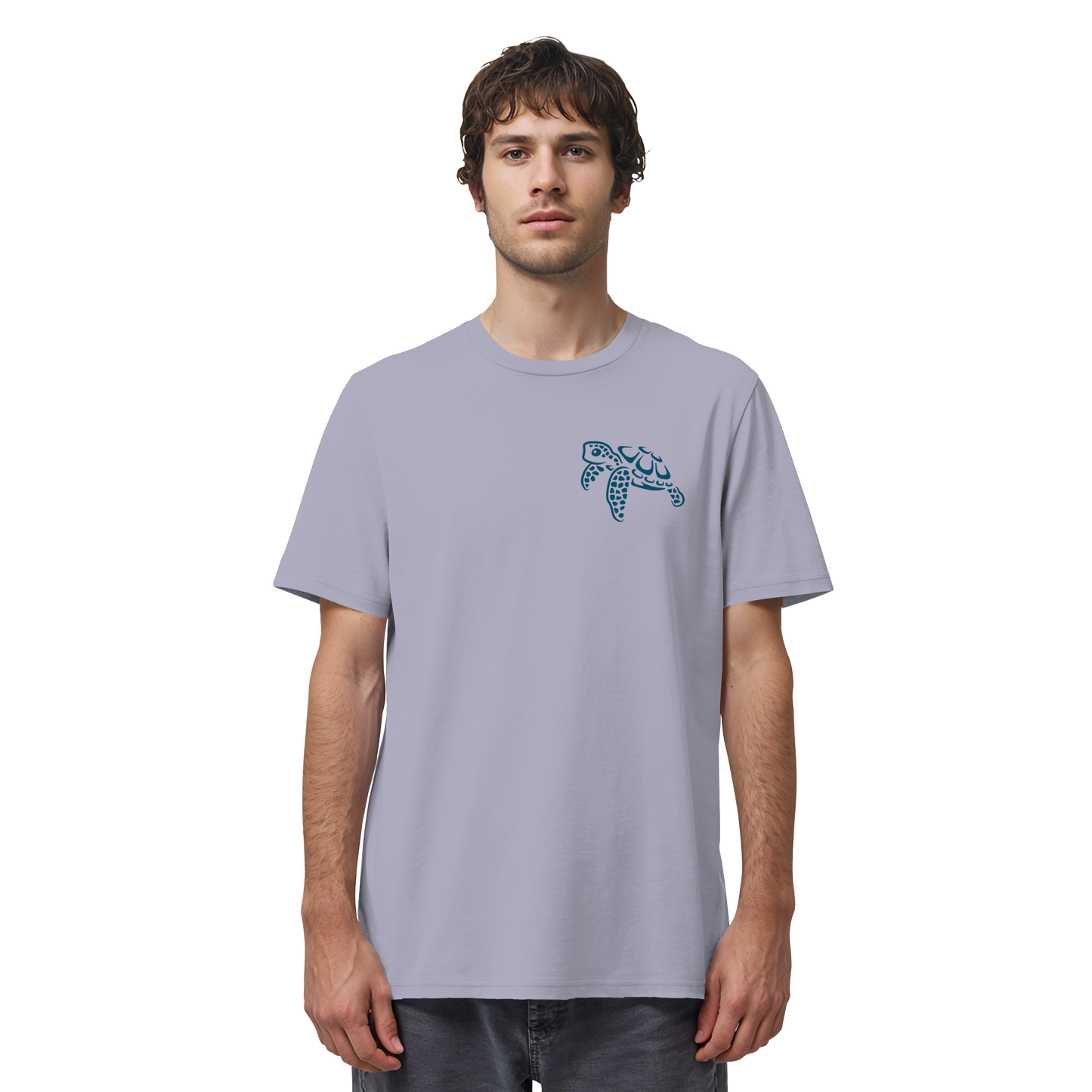 Lässig lustige Wasserschildkröte - Organic Shirt