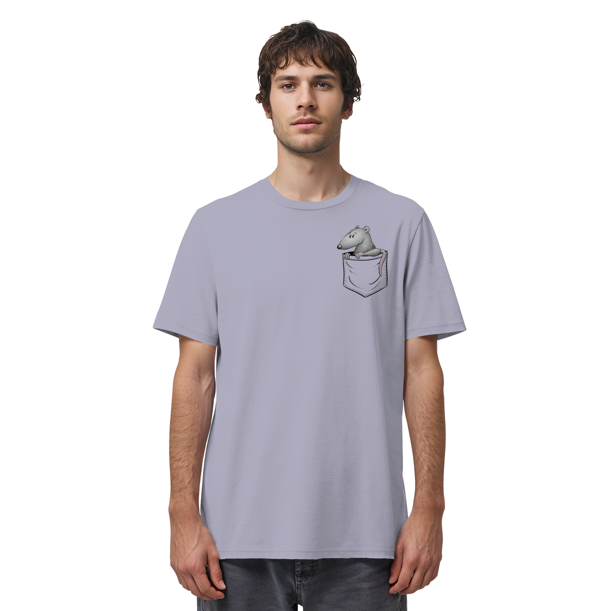 Kleine Ratte in der Tasche - Organic Shirt