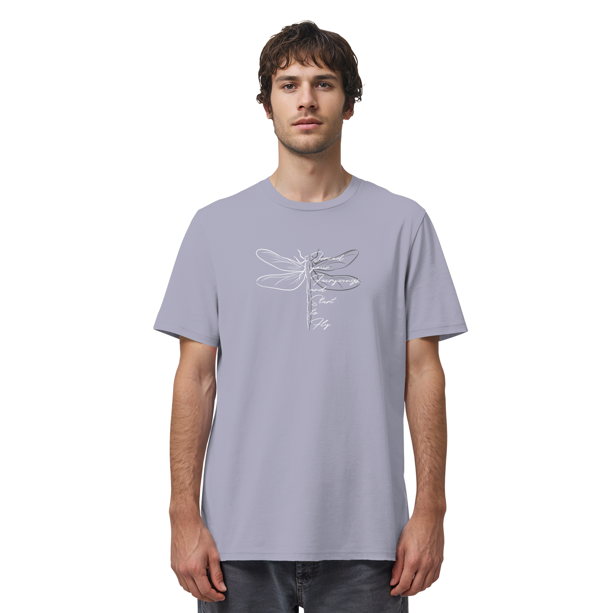 Breite die Flügel aus und flieg los | Libelle - Organic Shirt