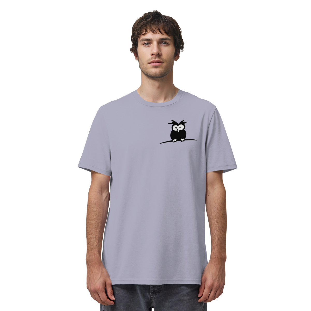 Kleine struppige Eule - Organic Shirt