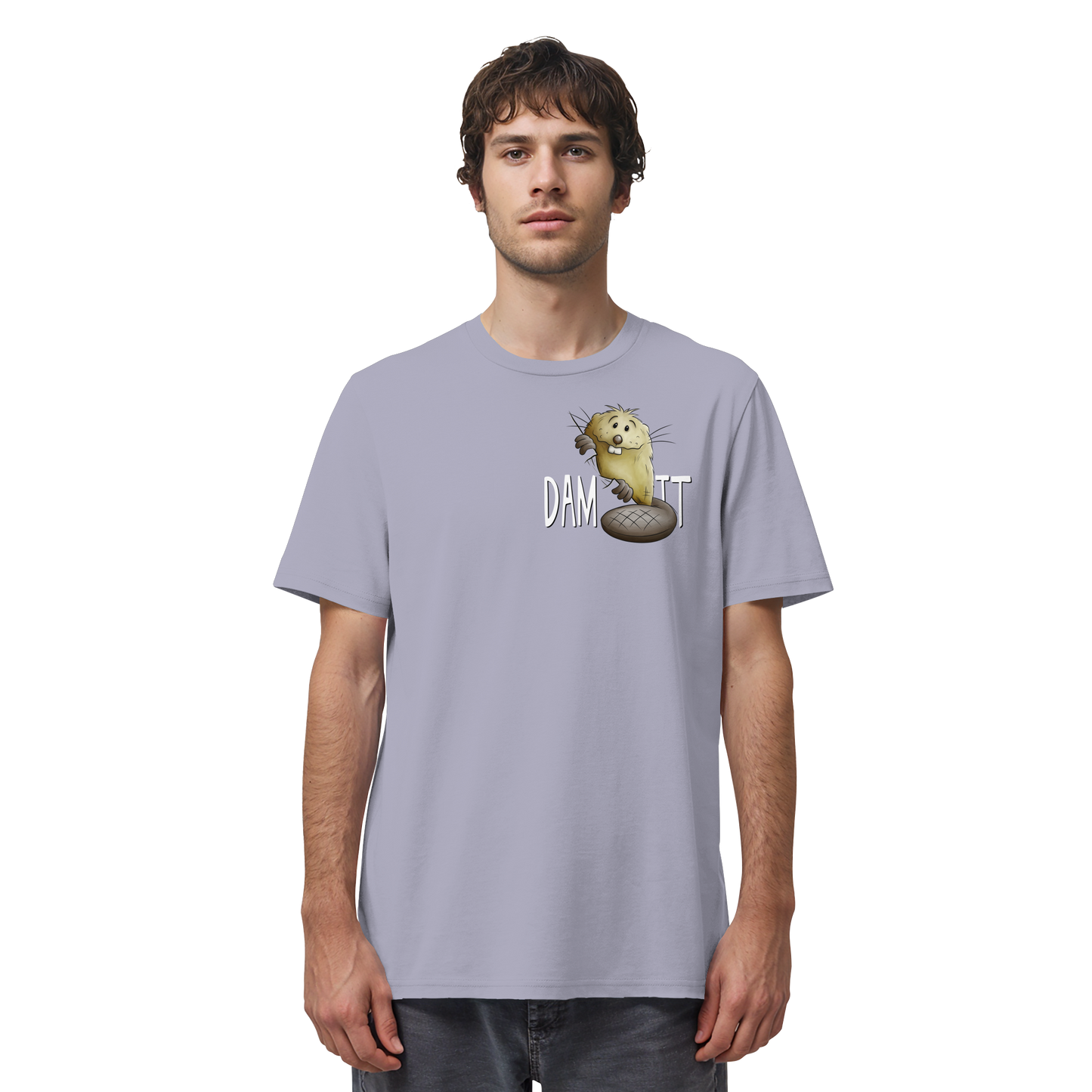 Dam It Verdammt Lustiger Biber - Organic Shirt