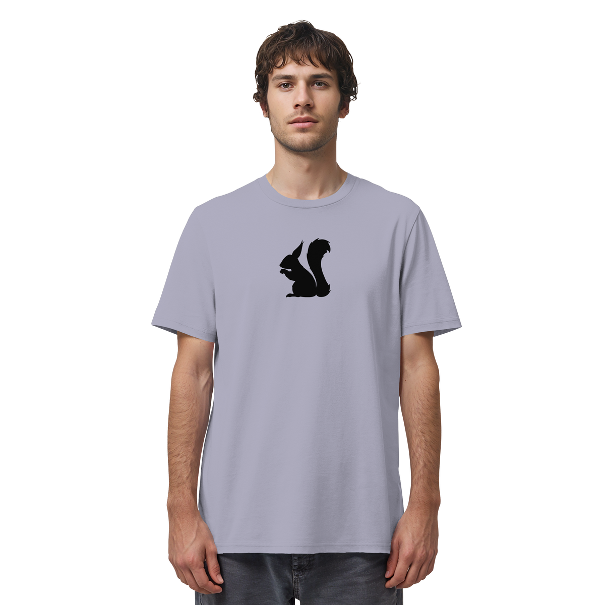 Eichhörnchen Silhouette - Organic Shirt