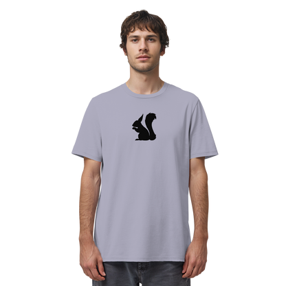 Eichhörnchen Silhouette - Organic Shirt