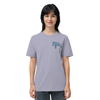 Lässig lustige Wasserschildkröte - Organic Shirt