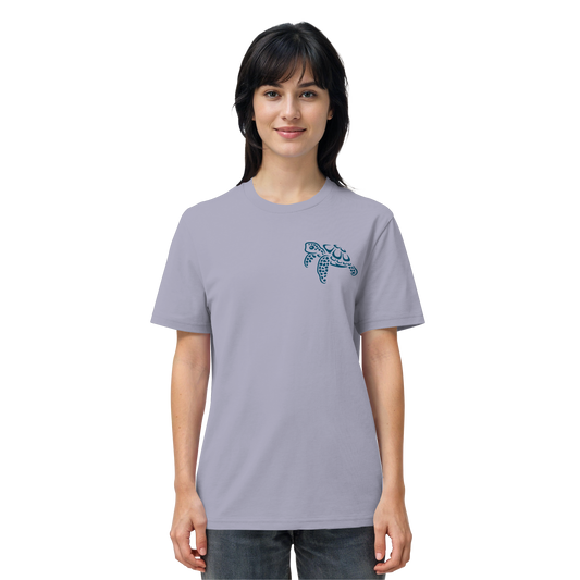 Lässig lustige Wasserschildkröte - Organic Shirt