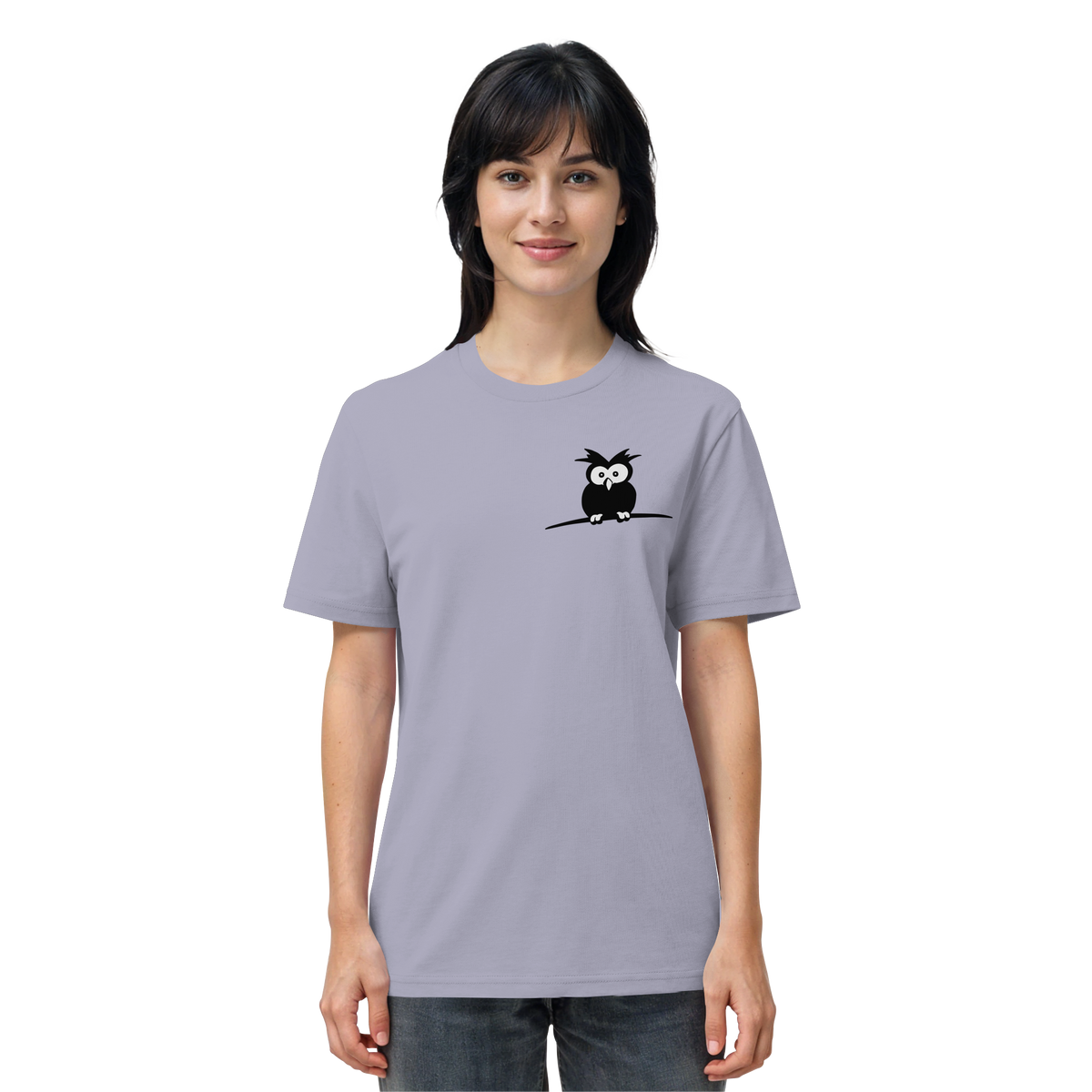 Kleine struppige Eule - Organic Shirt