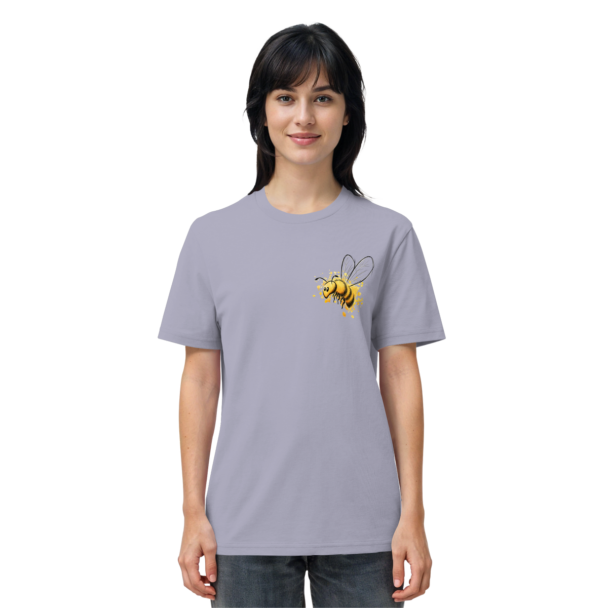 Lässige kleine Honig-Biene - Organic Shirt