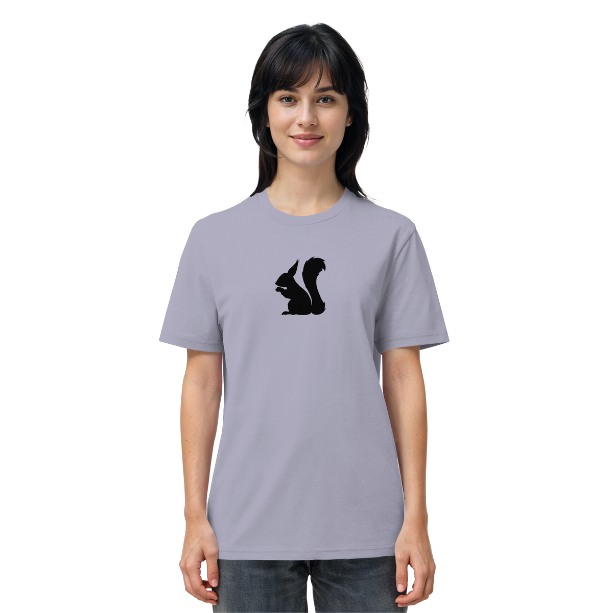Eichhörnchen Silhouette - Organic Shirt