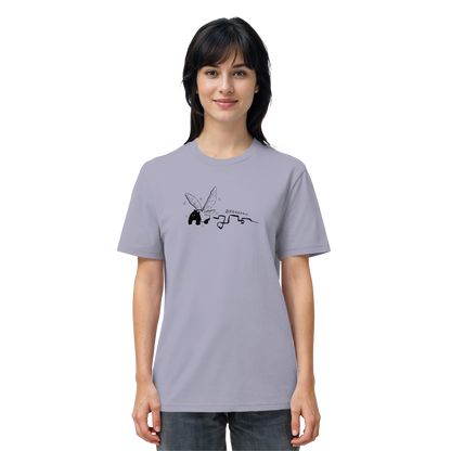 zauberhaft flatternde Tapir Fee - Organic Shirt