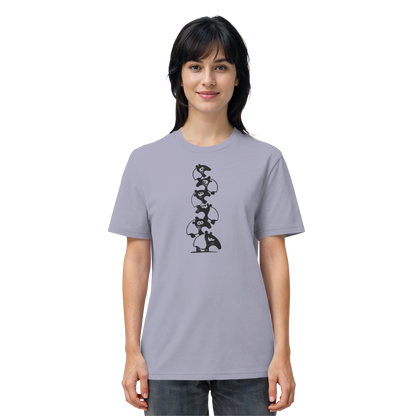 Lustiger Haufen aus Schabracken-Tapiren - Organic Shirt