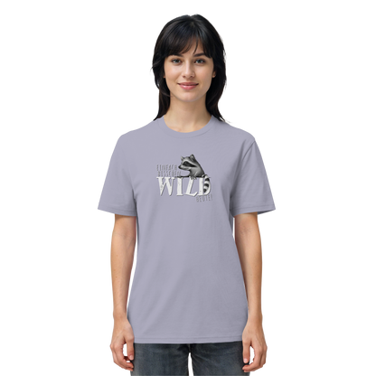 Bisschen wild heute! Waschbär - Organic Shirt