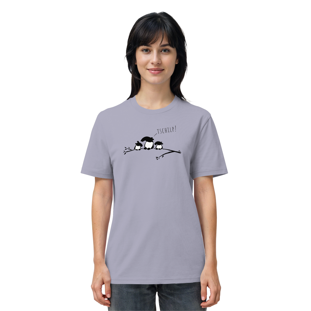 Drei kleine Tapir-Vögel - Organic Shirt