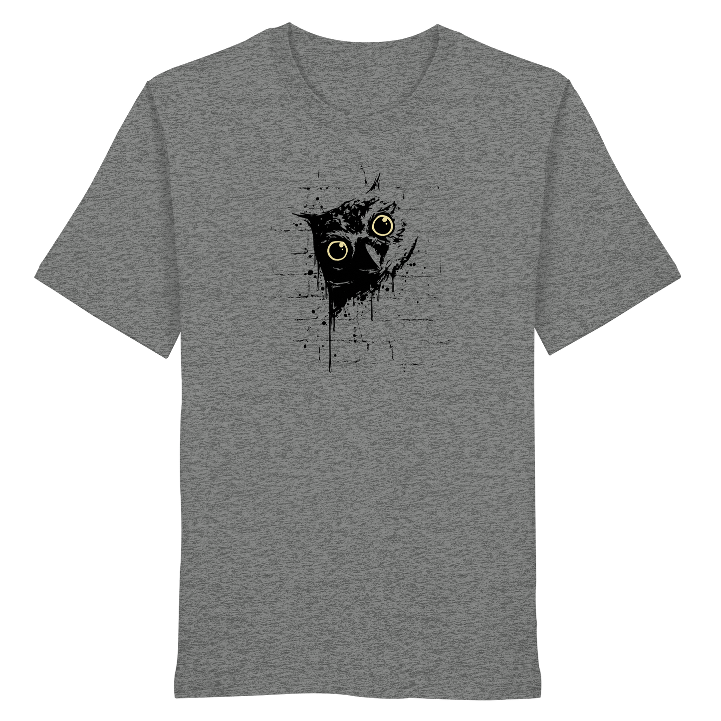 Lässige Street Art Eule - Organic Shirt