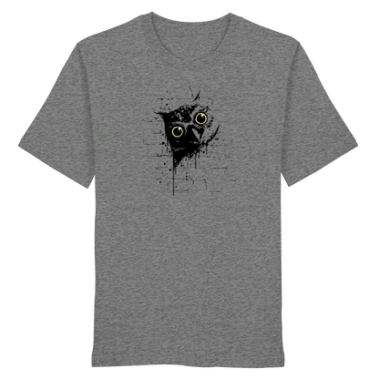 Lässige Street Art Eule - Organic Shirt