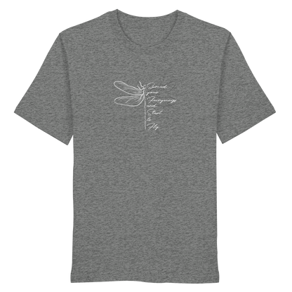 Breite die Flügel aus und flieg los | Libelle - Organic Shirt