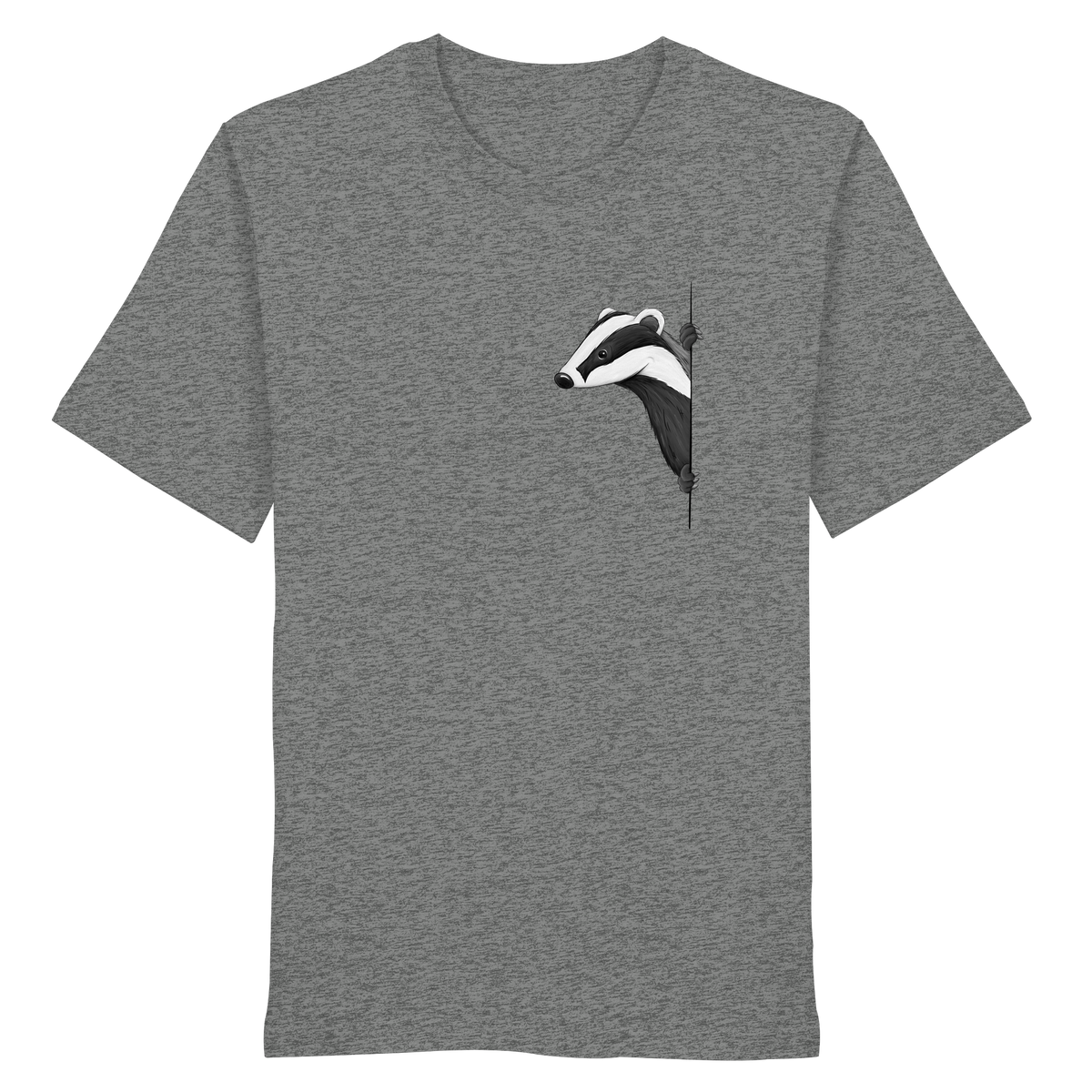 Lässiger Dachs Meister Grimbart - Organic Shirt