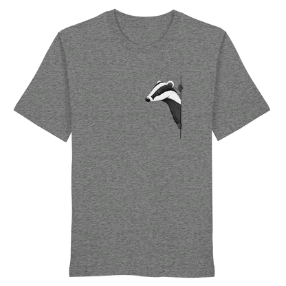 Lässiger Dachs Meister Grimbart - Organic Shirt