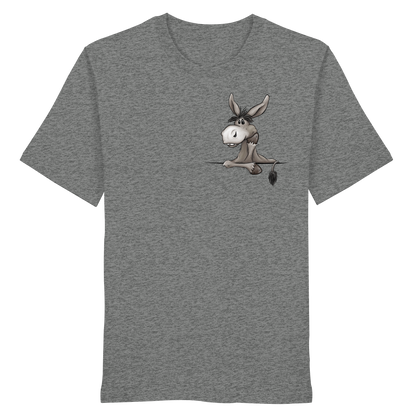 Lustiger lässiger Esel - Organic Shirt