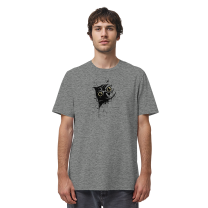 Lässige Street Art Eule - Organic Shirt