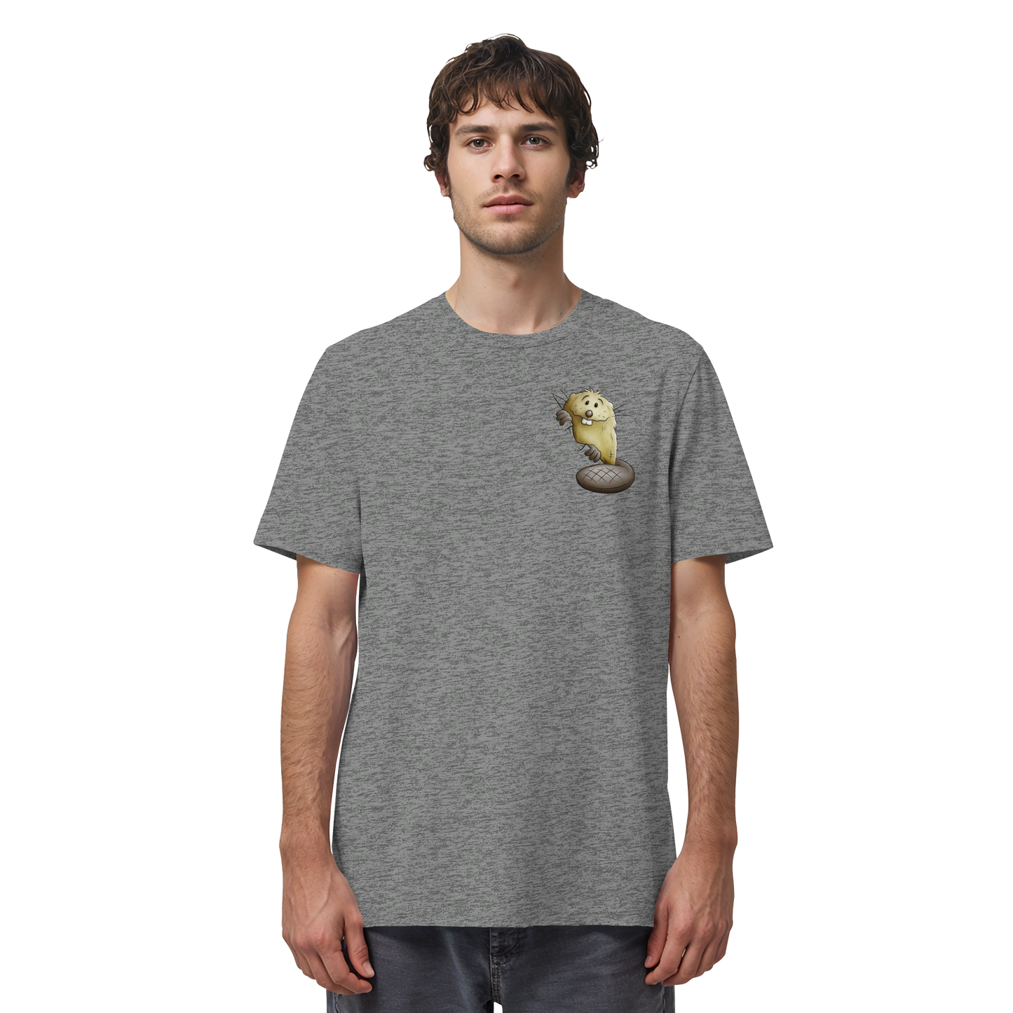Lustiger frecher Biber - Organic Shirt