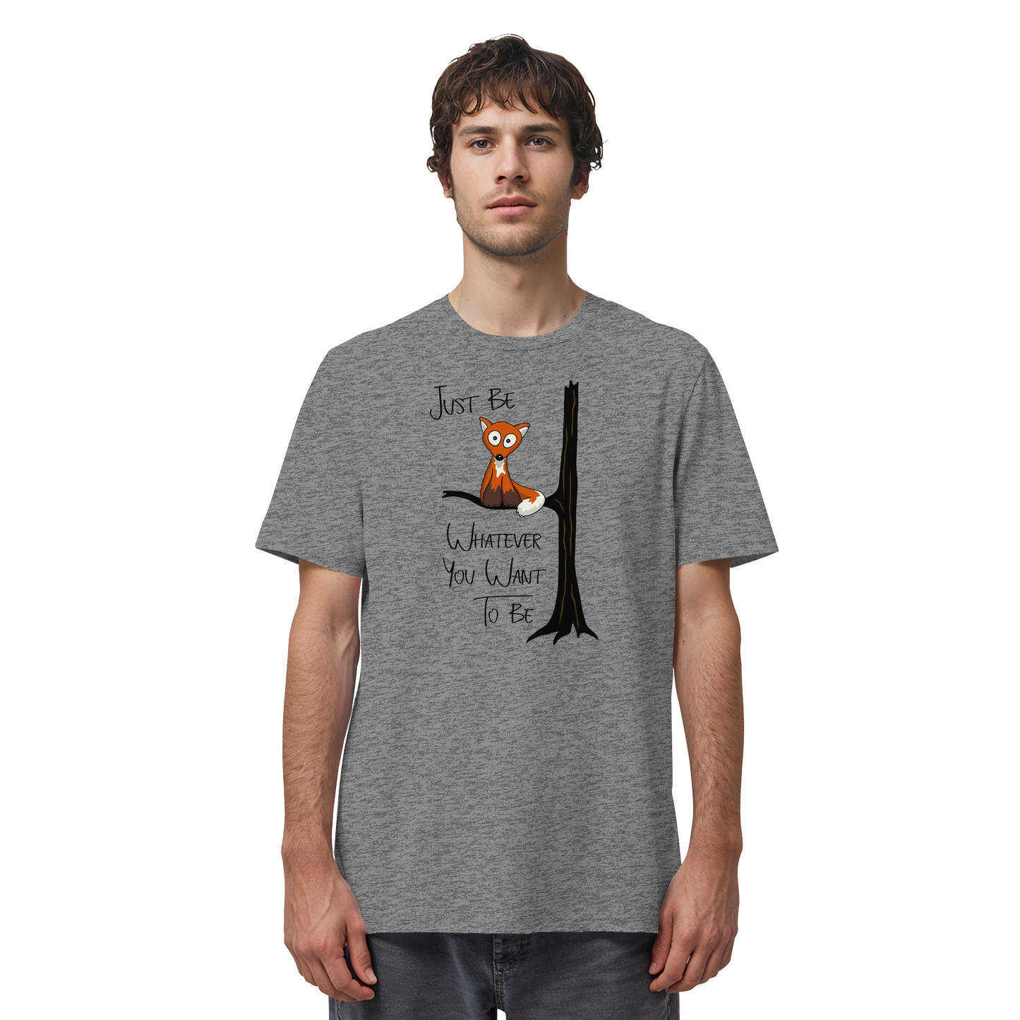 Just Be Whatever | Fuchs wie Eule - Organic Shirt
