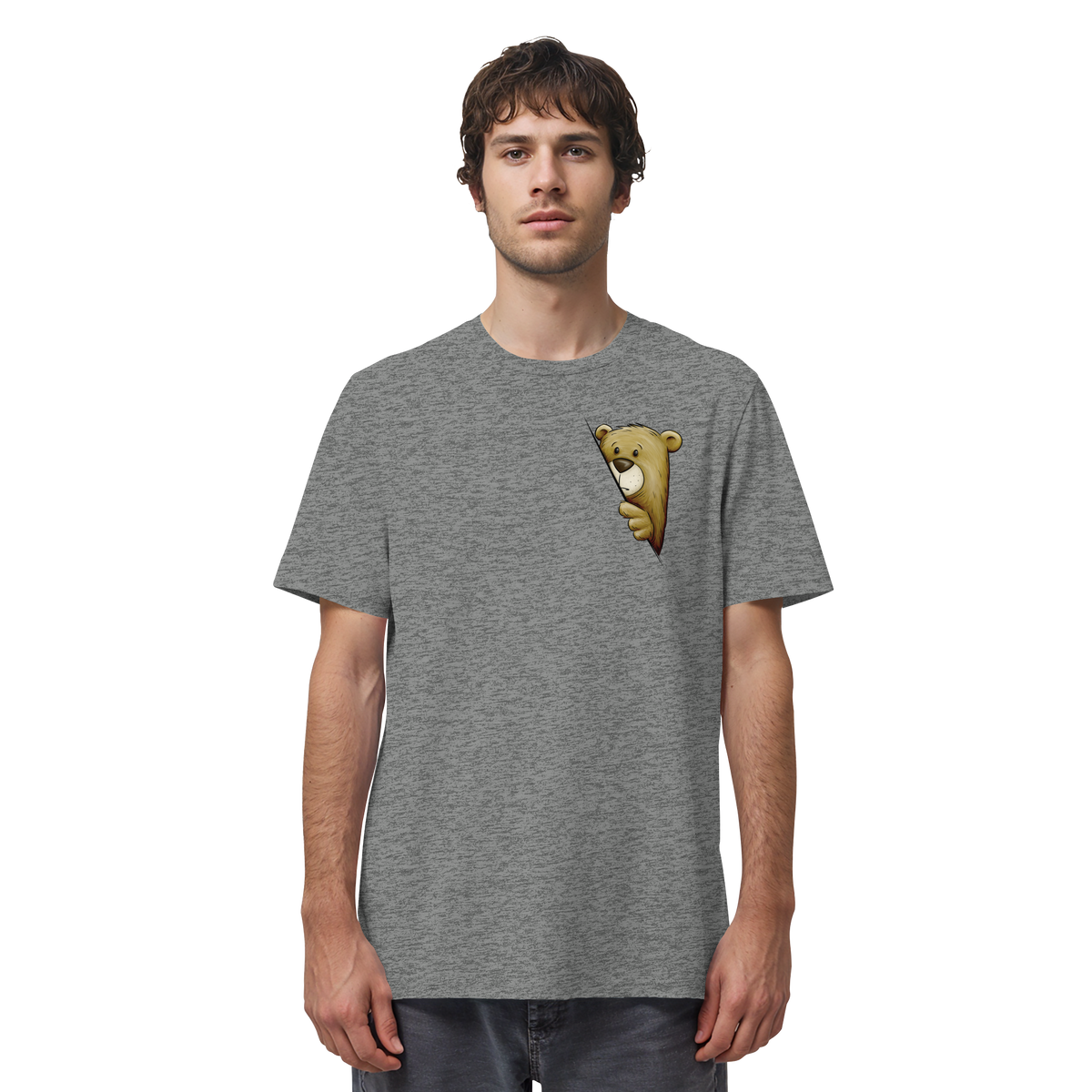 Funky Bär Illustration - Organic Shirt